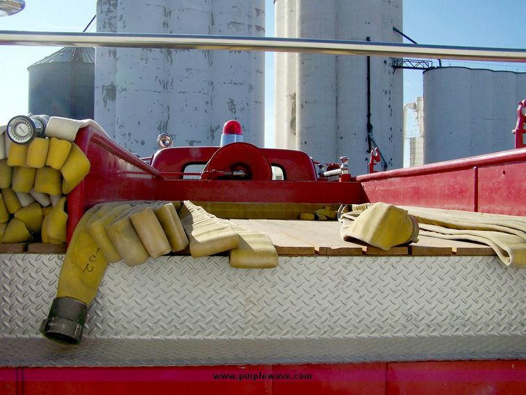 image for item 8429 1971 Chevrolet C50 fire tanker truck