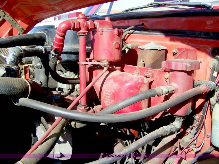 image for item 8429 1971 Chevrolet C50 fire tanker truck
