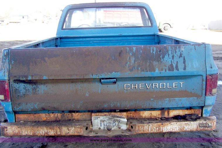 image for item 8432 1981 Chevrolet C10