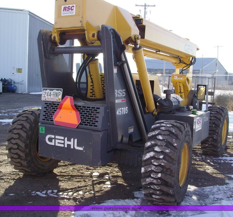 image for item 1005 2005 Gehl RS5 telehandler