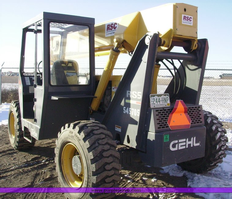 image for item 1005 2005 Gehl RS5 telehandler