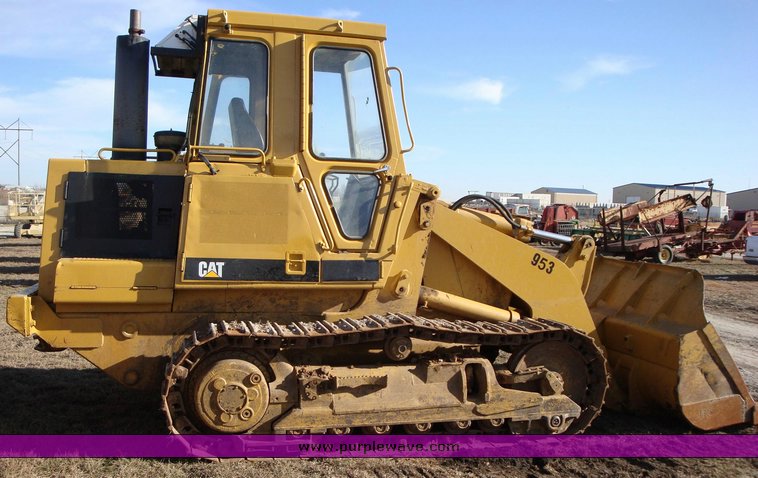 image for item 1204 1986 Caterpillar 953 track loader