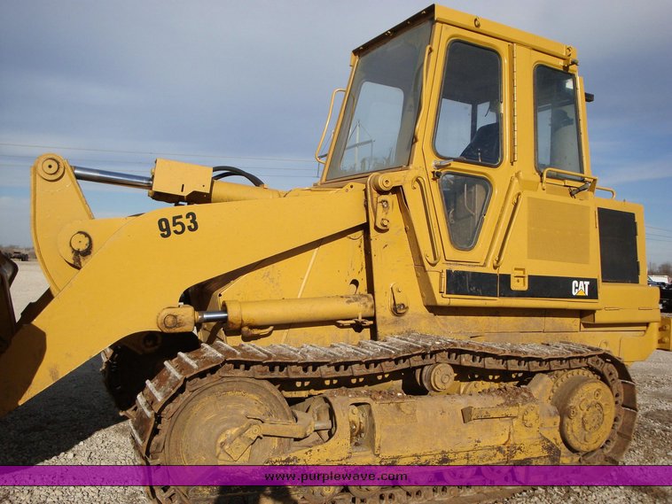 image for item 1204 1986 Caterpillar 953 track loader