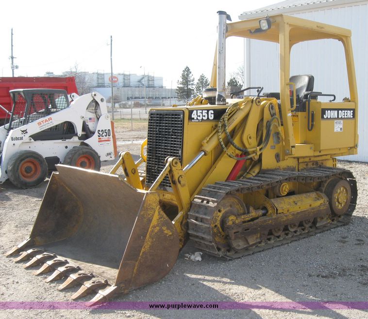 image for item 3171 1998 John Deere 455G Series IV track loader