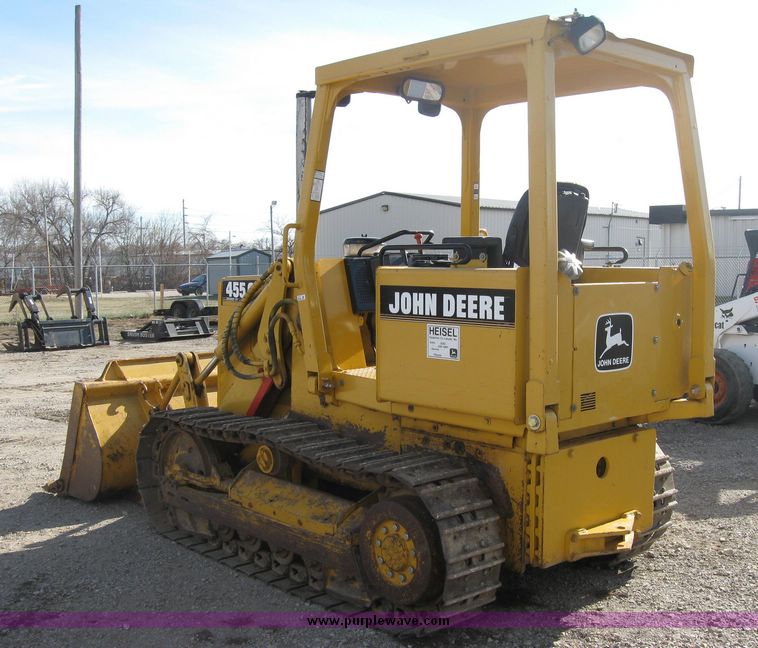 image for item 3171 1998 John Deere 455G Series IV track loader