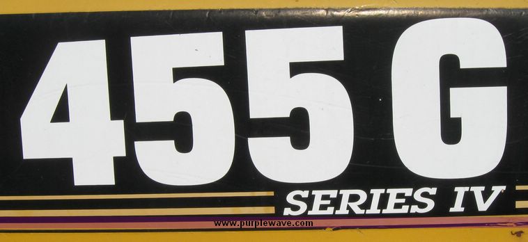 image for item 3171 1998 John Deere 455G Series IV track loader