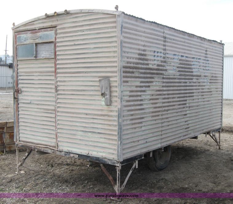image for item 3173 14' shop built job site trailer