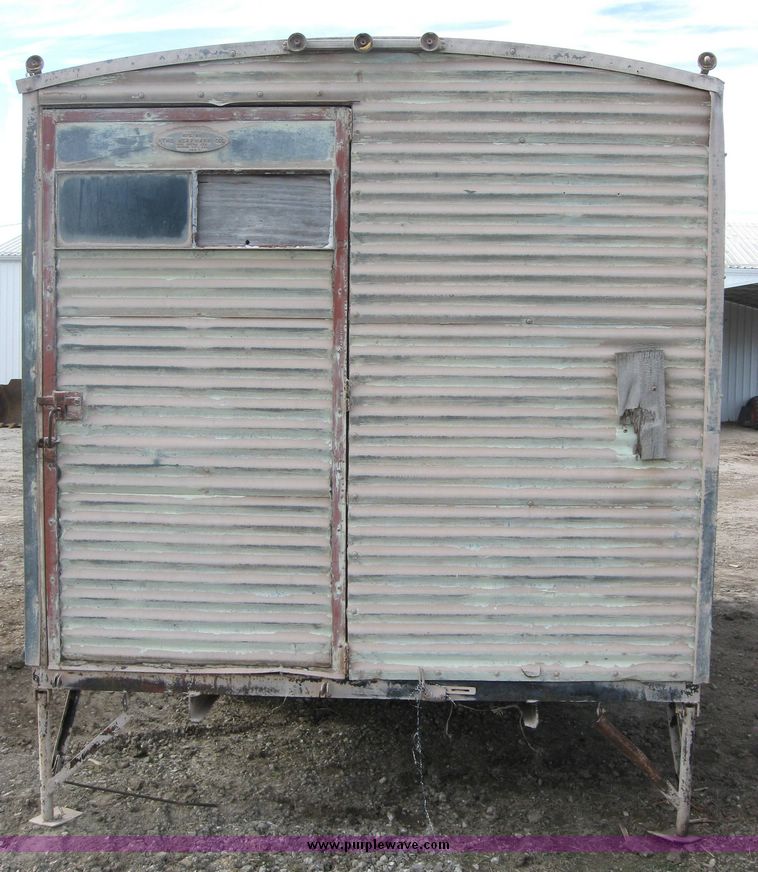 image for item 3173 14' shop built job site trailer