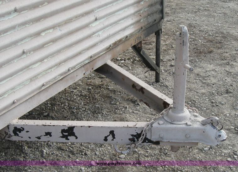 image for item 3173 14' shop built job site trailer