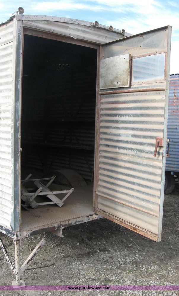 image for item 3173 14' shop built job site trailer