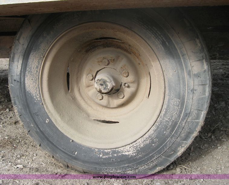 image for item 3173 14' shop built job site trailer