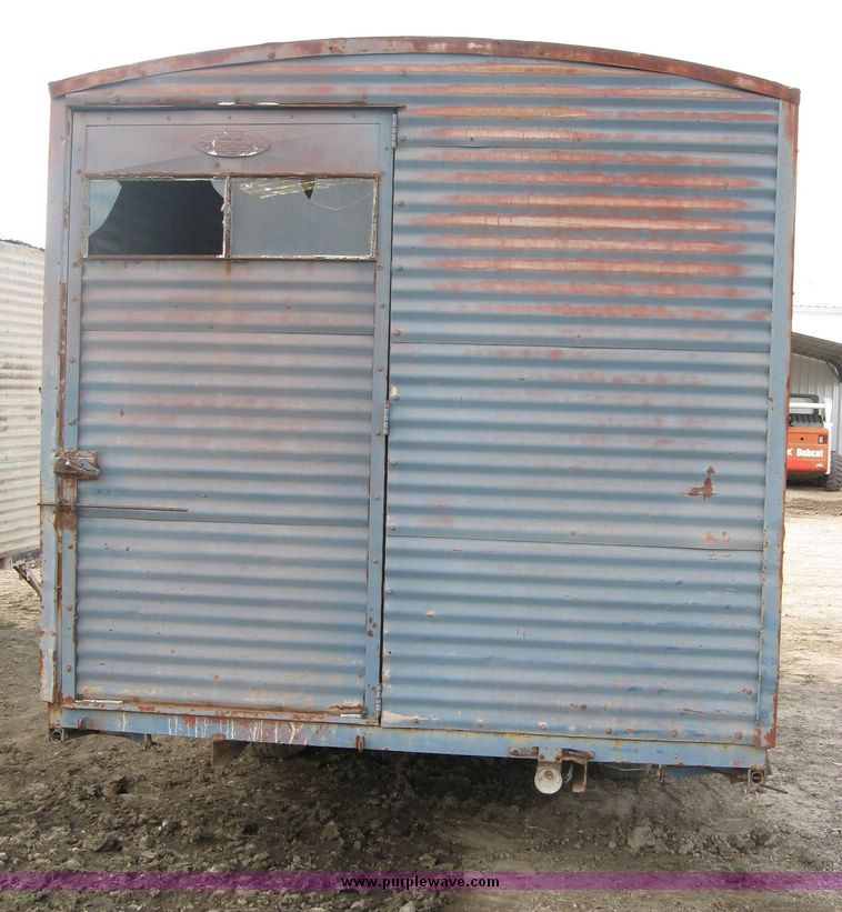 image for item 3174 14' shop built job site trailer