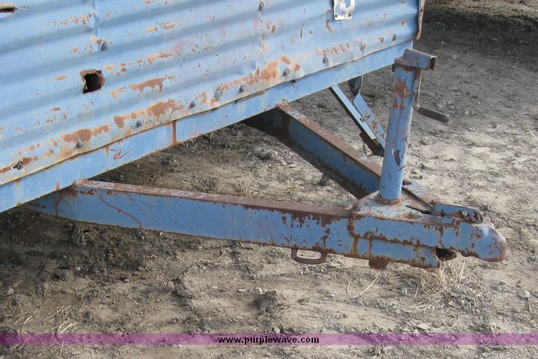 image for item 3174 14' shop built job site trailer