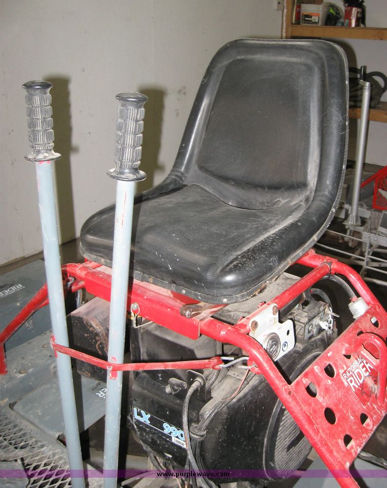 image for item 3259 Allen Razorback 8' riding power trowel