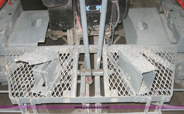 image for item 3259 Allen Razorback 8' riding power trowel