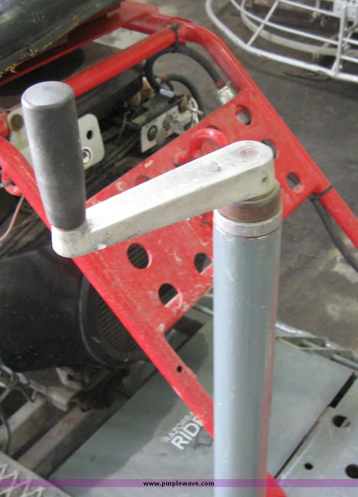 image for item 3259 Allen Razorback 8' riding power trowel