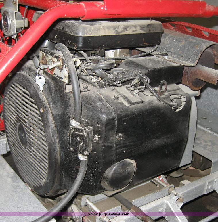 image for item 3260 Allen Razorback 8' riding power trowel