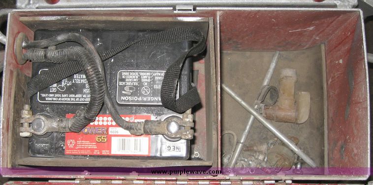 image for item 3260 Allen Razorback 8' riding power trowel