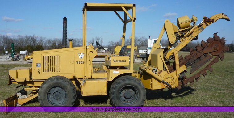 image for item 5086 Vermeer V8050 trencher