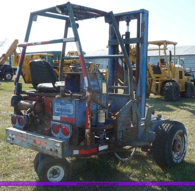 image for item 5087 Princeton piggyback forklift