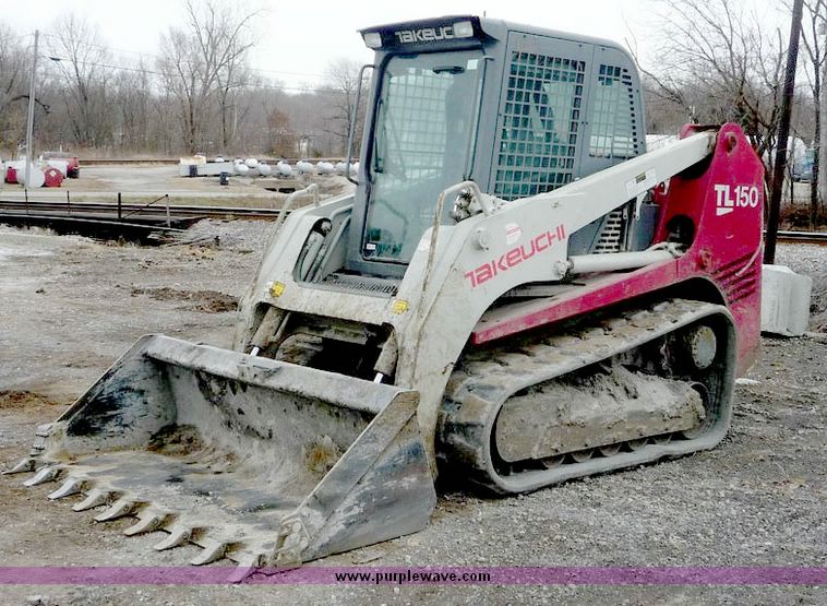 image for item 5141 2007 Takeuchi TL150 track loader