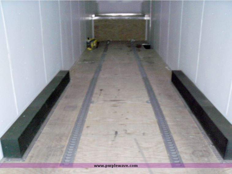 image for item 5142 2008 American Hauler 48' gooseneck aluminum trailer