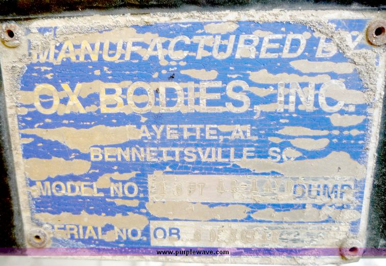 image for item 5144 1996 Freightliner Conventional FLD120 dump truck