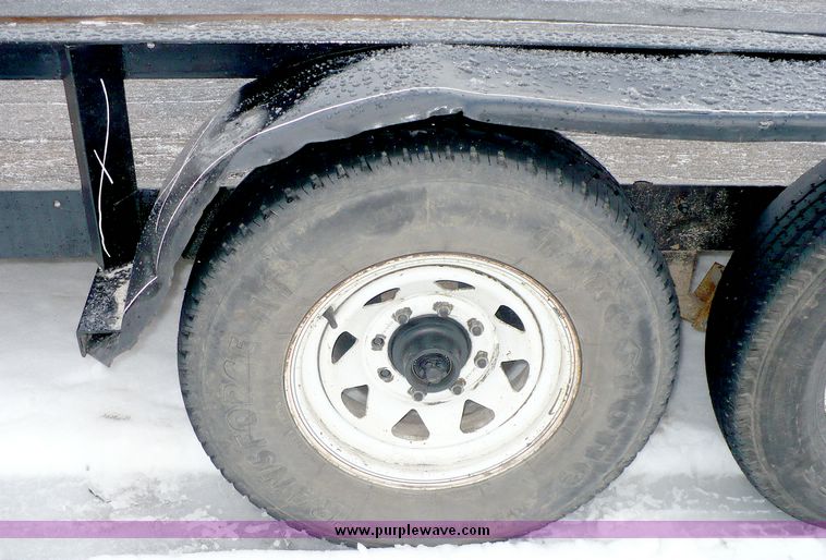 image for item 5271 1996 Buck Dandy 20' tandem axle trailer