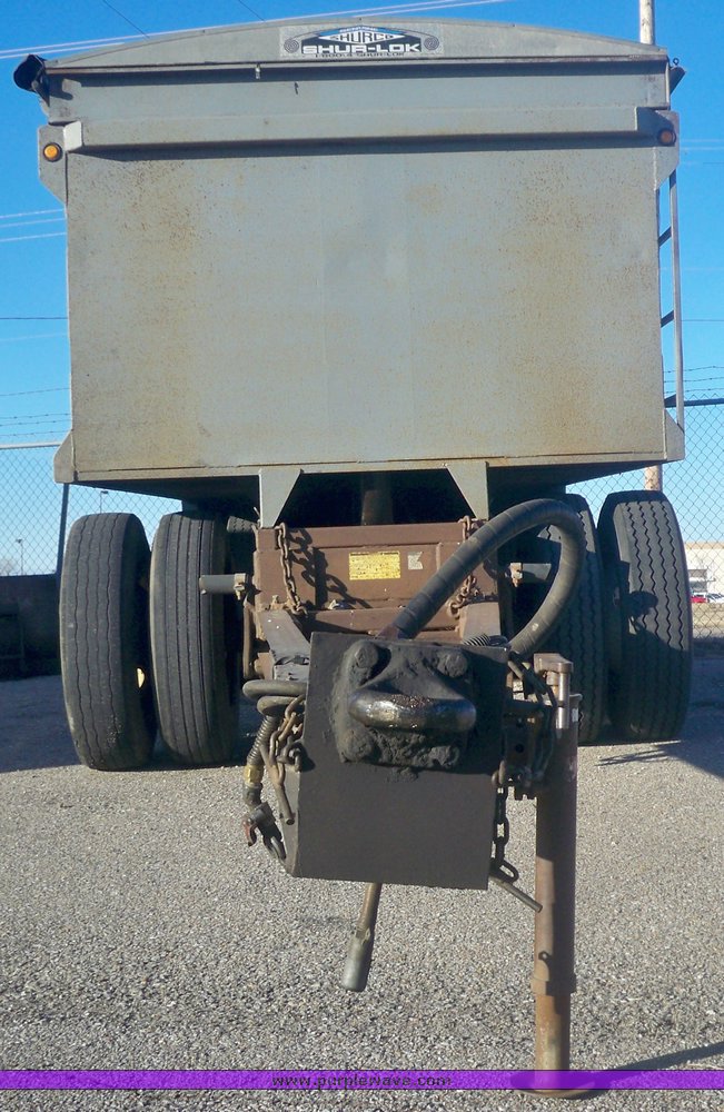 image for item 6000 2001 Trout Creek 15' dump bed pup trailer