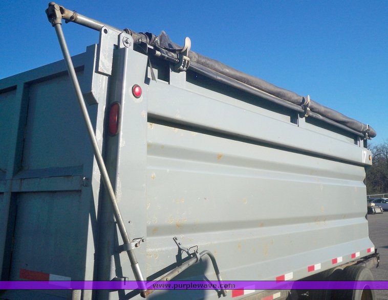 image for item 6000 2001 Trout Creek 15' dump bed pup trailer