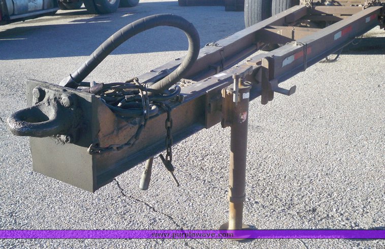 image for item 6000 2001 Trout Creek 15' dump bed pup trailer