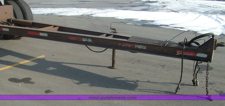 image for item 6573 2001 Trout Creek 15' dump bed pup trailer