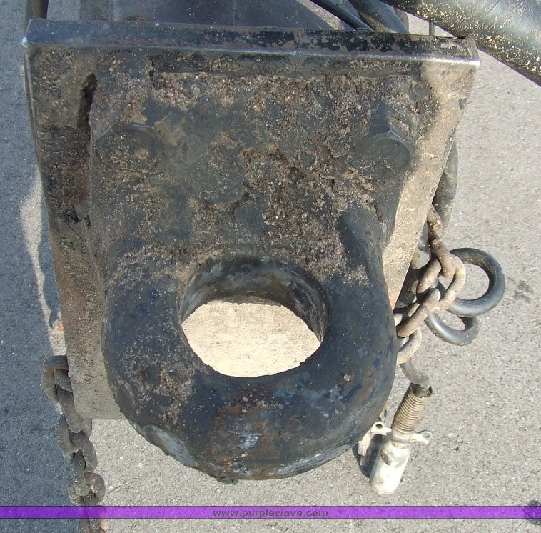 image for item 6573 2001 Trout Creek 15' dump bed pup trailer