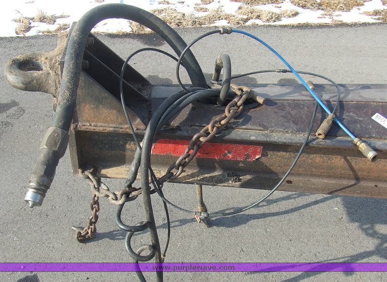 image for item 6573 2001 Trout Creek 15' dump bed pup trailer