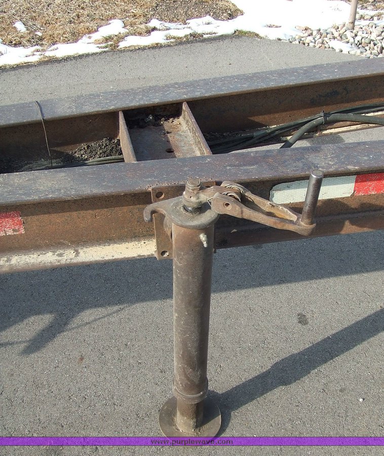 image for item 6573 2001 Trout Creek 15' dump bed pup trailer