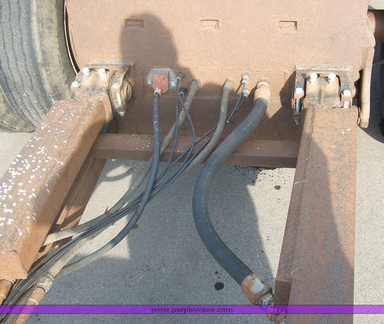 image for item 6573 2001 Trout Creek 15' dump bed pup trailer