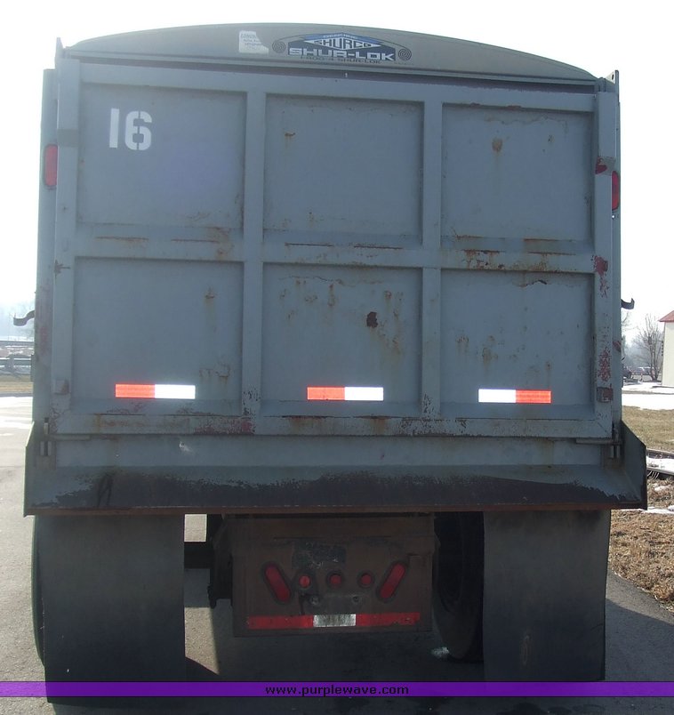 image for item 6573 2001 Trout Creek 15' dump bed pup trailer