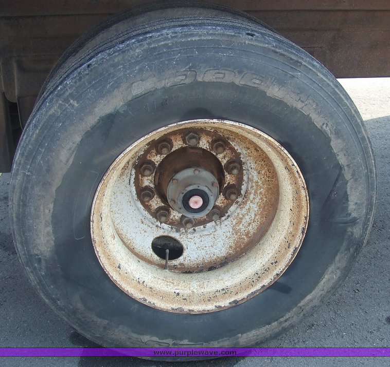 image for item 6573 2001 Trout Creek 15' dump bed pup trailer