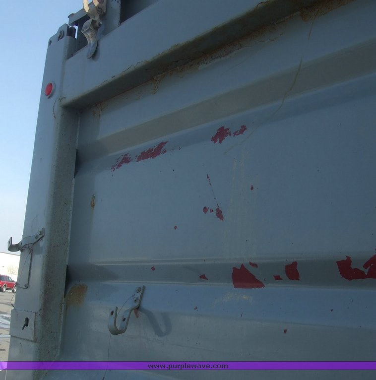 image for item 6573 2001 Trout Creek 15' dump bed pup trailer