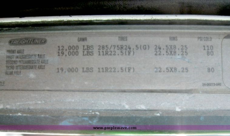 image for item 6627 1994 Freightliner dump truck