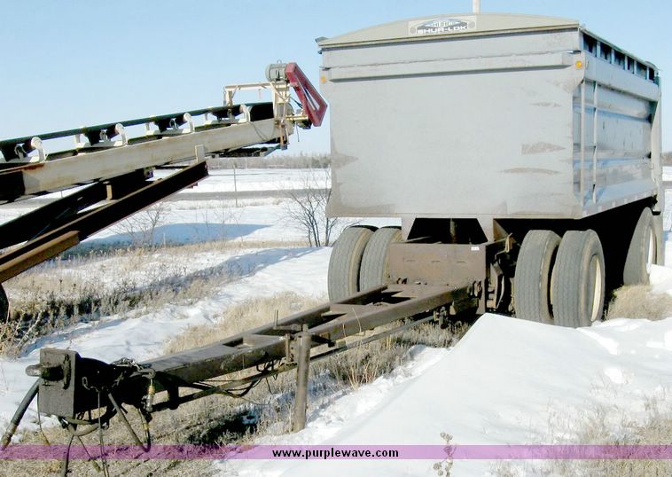 2001 Trout Creek 15' dump bed pup trailer in Kanopolis, KS Item 6635