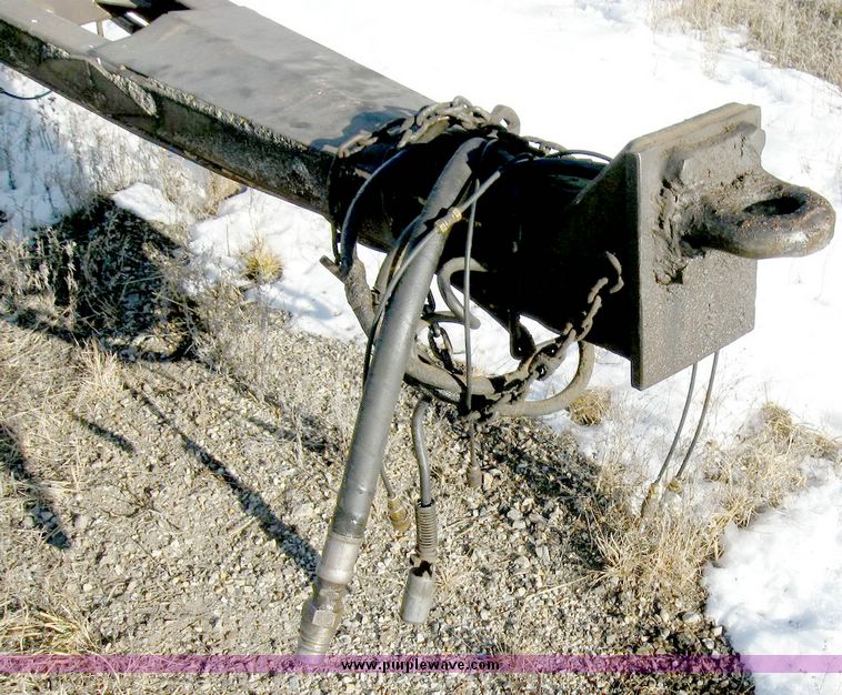 image for item 6635 2001 Trout Creek 15' dump bed pup trailer