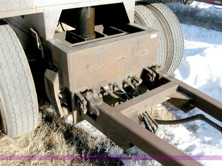 image for item 6635 2001 Trout Creek 15' dump bed pup trailer