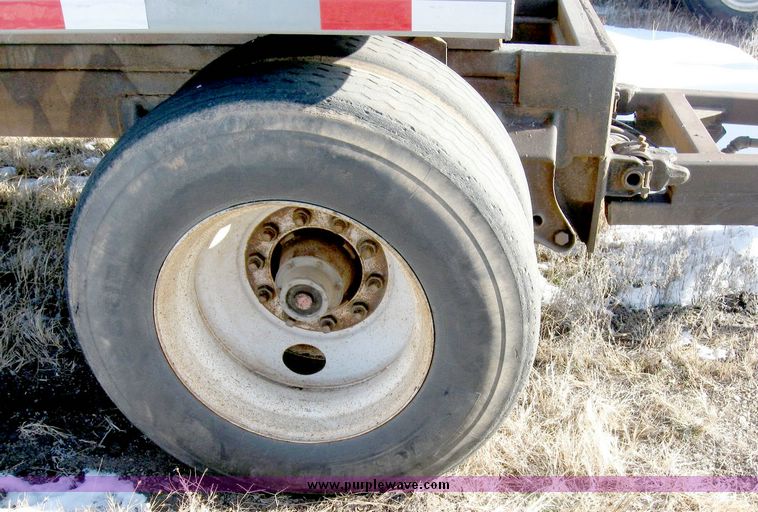 image for item 6635 2001 Trout Creek 15' dump bed pup trailer