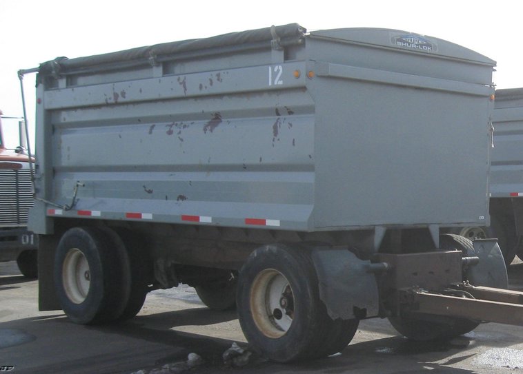 image for item 6795 2001 Trout Creek 15' dump bed pup trailer