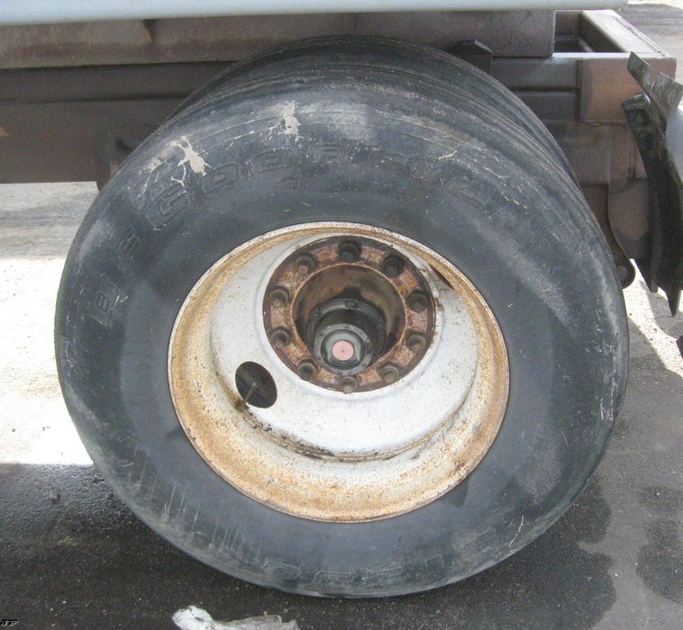 image for item 6795 2001 Trout Creek 15' dump bed pup trailer