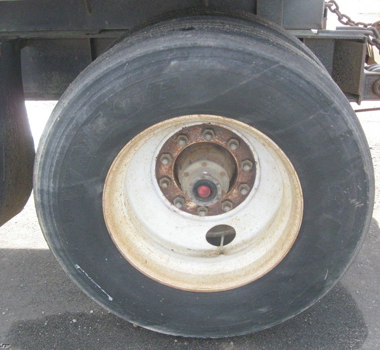 image for item 6796 1999 Neville Built 12' dump bed pup trailer