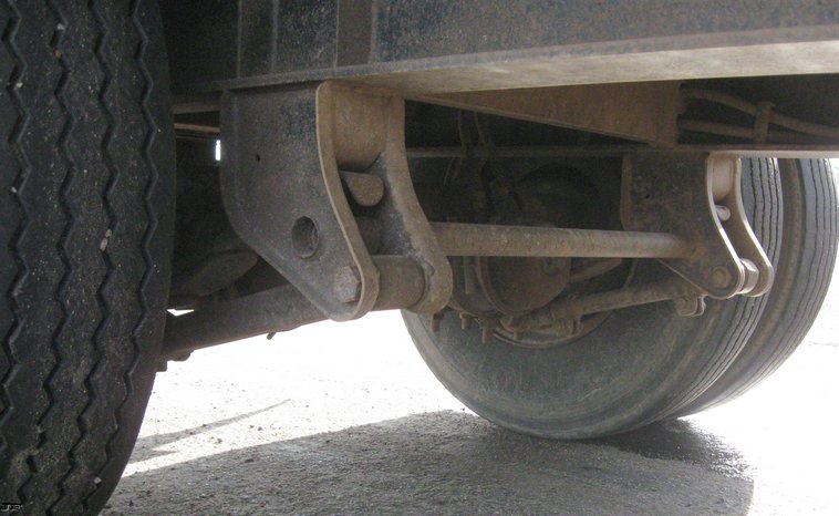 image for item 6796 1999 Neville Built 12' dump bed pup trailer