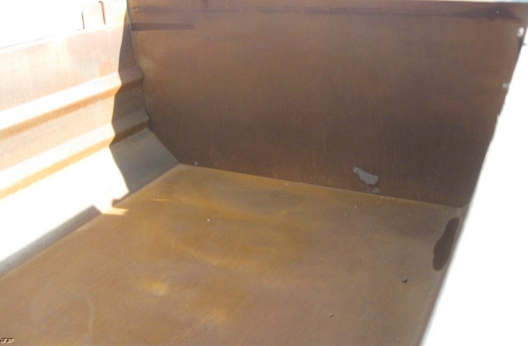 image for item 6796 1999 Neville Built 12' dump bed pup trailer