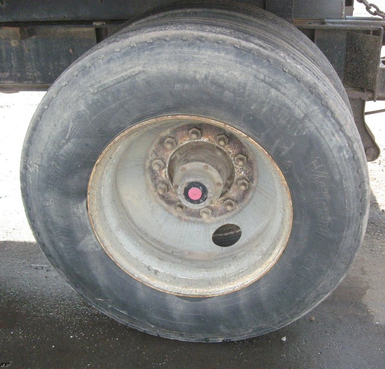 image for item 6797 1999 Neville Built 12' dump bed pup trailer